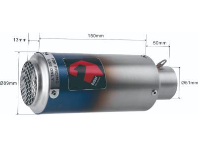 Import Apply small motorcycle ninja 350 ninja250r6k8k9 cuhk R modified exhaust pipe SC Fried stre from chinese wholesale supplier and manufacturer