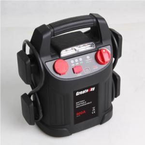 Import Auto battery jump starter emergency power station pack with Air compressor Tire inflator from chinese wholesale supplier and manufacturer