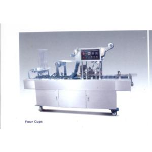 Import AUTOMATIC CUP FILLING AND SEALING MACHINE from chinese wholesale supplier and manufacturer