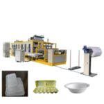 Import Automatic foam lunch box vacuum forming and cutting integrated machine from chinese wholesale supplier and manufacturer