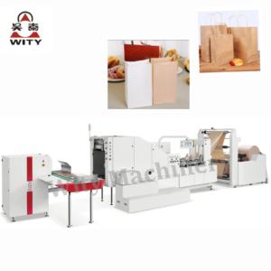 Import AUTOMATIC HIGH SPEED SQUARE BOTTOM PAPER BAG MACHINE from chinese wholesale supplier and manufacturer