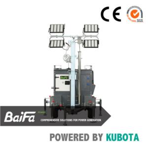 Import BAIFA-KUBOTA series lighting tower from chinese wholesale supplier and manufacturer