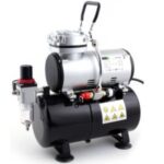 Import Basic Airbrush Compressor Professional Mini Airbrush Compressor AS-186 with Automatic Stop for Airbrush Painting Makeup Nail and Tattoo Studios Hobby from chinese wholesale supplier and manufacturer