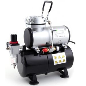 Import Basic Airbrush Compressor Professional Mini Airbrush Compressor AS-186 with Automatic Stop for Airbrush Painting Makeup Nail and Tattoo Studios Hobby from chinese wholesale supplier and manufacturer