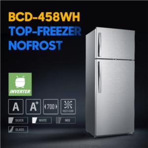 Import BCD-458WH TOP-FREEZER NOFROST 458L from chinese wholesale supplier and manufacturer