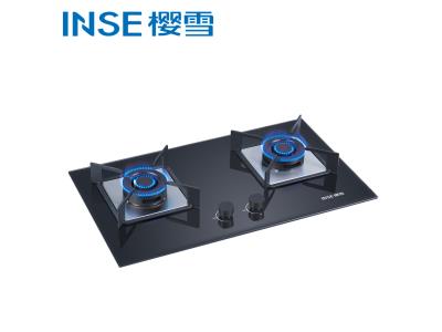 Import Black tempered glass cooktop 2 burners gas stove for built in gas hob JZY/T-Q2105(B) from chinese wholesale supplier and manufacturer