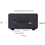Import Bluetooth speaker audio alarm clock wireless charging fashion gift audio output device from chinese wholesale supplier and manufacturer