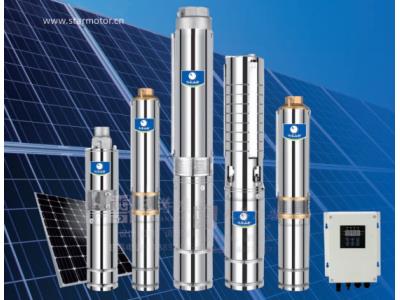 Import borehole ]solar Permanent magnet synchronize deep well pump from chinese wholesale supplier and manufacturer