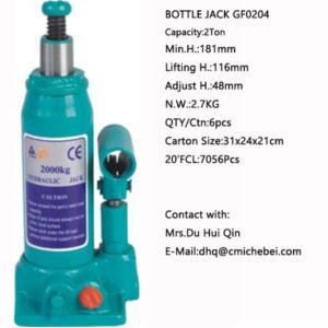 Import BOTTLE JACK from chinese wholesale supplier and manufacturer