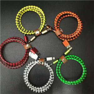 Import Braided Charging Cable For iPhone Android Type-C from chinese wholesale supplier and manufacturer
