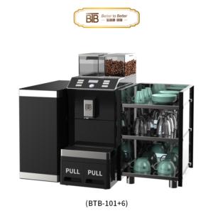 Import BTB-101+6 Business automatic coffee machine from chinese wholesale supplier and manufacturer