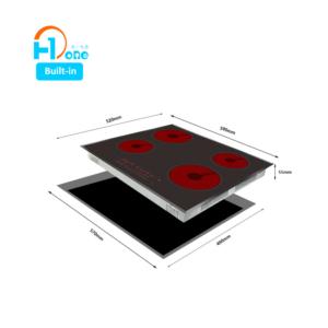 Import Built in Four Burner Ceramic Cooker from chinese wholesale supplier and manufacturer