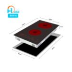Import Built in Two Burner Ceramic Cooker from chinese wholesale supplier and manufacturer