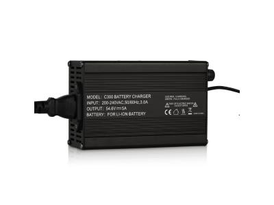 Import C300 54.6V4A li-ion battery charger lithium battery charger for ebike from chinese wholesale supplier and manufacturer