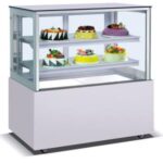 Import Cake show case Sliding glass door Cake display commercial refrigerator showcase from chinese wholesale supplier and manufacturer