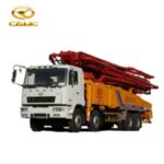 Import CAMC classic 56 meters concrete pump truck from chinese wholesale supplier and manufacturer