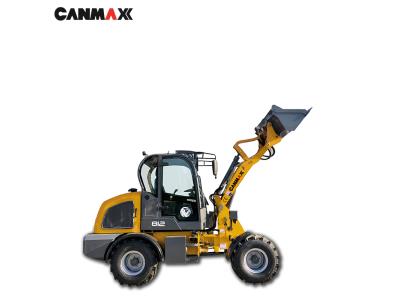 Import CANMAX 1.2 ton wheel loader CM812 cheap price for sale from chinese wholesale supplier and manufacturer