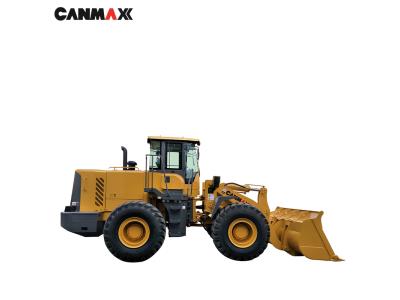 Import CANMAX 5 ton 5.3 ton wheel loader CM953 low price for sale from chinese wholesale supplier and manufacturer