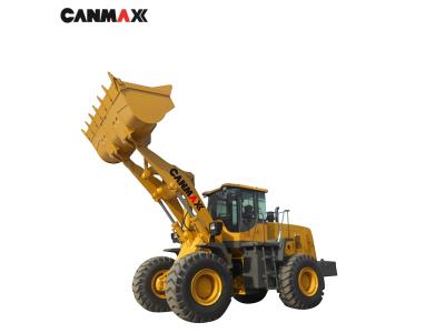 Import CANMAX 5.6 ton wheel loader CM956 cheap price for sale from chinese wholesale supplier and manufacturer