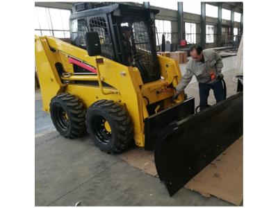 Import Canmax Cheap Skid Steer Loader Snowplow Snow Sweeper for sale from chinese wholesale supplier and manufacturer