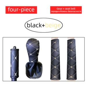 Import Car Hand-Brake Gear-Stick Seat-belt Cover 4PCS/SET from chinese wholesale supplier and manufacturer
