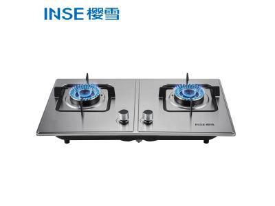 Import Cast Iron Cooking 2 Big Burner Gas Stove With Kitchen Stove Stainless Steel JZY/T-Q1812(G) from chinese wholesale supplier and manufacturer