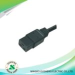 Import CEE7/7 Schuko plug to IEC 60320 C19 European power cord from chinese wholesale supplier and manufacturer