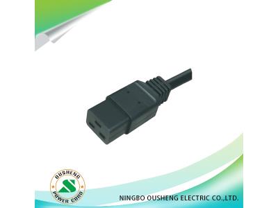 Import CEE7/7 Schuko plug to IEC 60320 C19 European power cord from chinese wholesale supplier and manufacturer