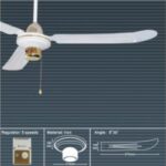 Import Ceiling fan(AA050019A) from chinese wholesale supplier and manufacturer
