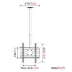 Import Celling Mounts VM-CP04S-R from chinese wholesale supplier and manufacturer