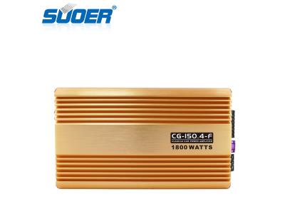 Import CG-150.4-F Full Frequency 4Channel 1800W Class AB Car Amplifier from chinese wholesale supplier and manufacturer