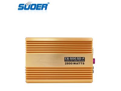 Import CG-500.5D-F Full Frequency 5 Channels 2800W Class D Car Amplifier from chinese wholesale supplier and manufacturer