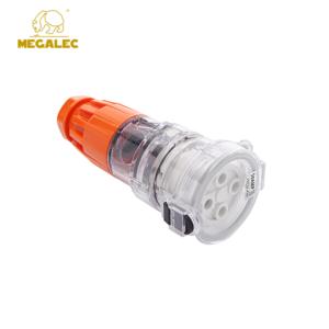 Import China Manufacturer 4 Round Pin 3P 50 Amp Industrial Socket from chinese wholesale supplier and manufacturer