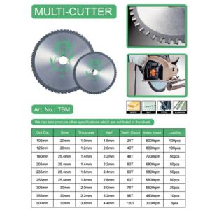 Import Circular saw blade for multi-cutter from chinese wholesale supplier and manufacturer