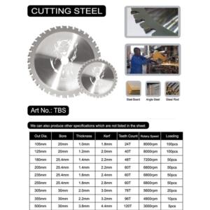 Import Circular saw blade for steel from chinese wholesale supplier and manufacturer