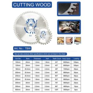 Import Circular saw blade for wood from chinese wholesale supplier and manufacturer