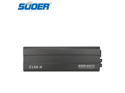 Import CL-5K Mono Channel 8000W High Power Class D Car Amplifier from chinese wholesale supplier and manufacturer