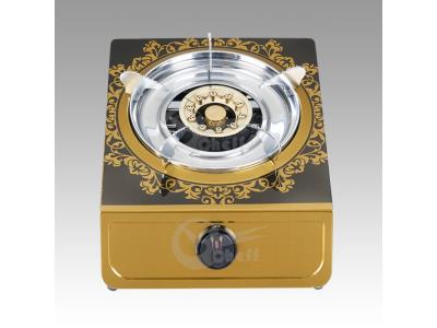 Import Color stainless steel single burner durable gas stove from chinese wholesale supplier and manufacturer
