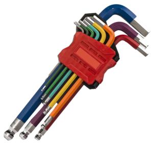 Import COLORFUL HEX KEY WRENCH SET from chinese wholesale supplier and manufacturer