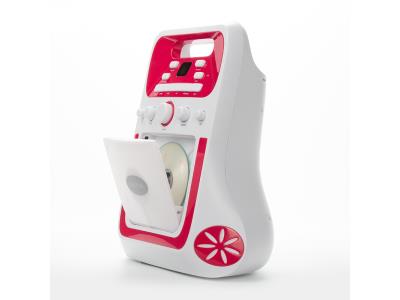 Import Colorful Kids Karaoke Machine CD+G Player for Kids Singing Machine CD Player With Micro from chinese wholesale supplier and manufacturer