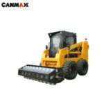 Import Compact Skid Steer Loader Css550 Canmax Roller Ice Breaking Machine for Sale from chinese wholesale supplier and manufacturer