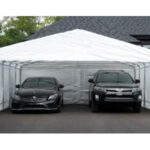 Import [copy][copy]New design shade sail hot galvanized carport for 2 car parking from chinese wholesale supplier and manufacturer