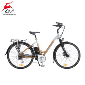 Import Cost-effective Wholesale 700C Al Alloy Stepped Frame Women City Electric Bicycle from chinese wholesale supplier and manufacturer