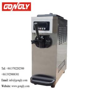 Import Countertop single flavor soft ice cream machine from chinese wholesale supplier and manufacturer
