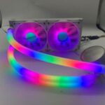 Import cpu liquid cooler with LED from chinese wholesale supplier and manufacturer