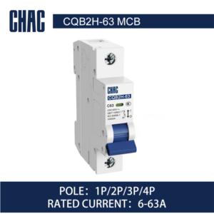 Import CQB2H-63 10kA Miniature Circuit Breaker from chinese wholesale supplier and manufacturer