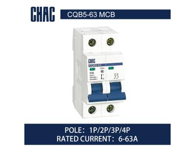 Import CQB5-63 4.5kA Miniature Circuit Breaker from chinese wholesale supplier and manufacturer