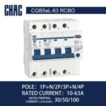 Import CQB5aL-63 4.5kA Residual Current Operated Circuit Breaker with Over-current Protection from chinese wholesale supplier and manufacturer