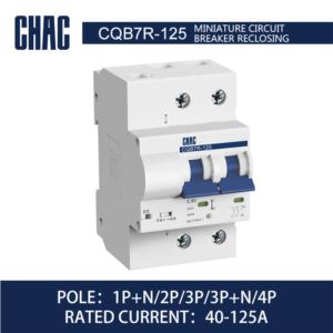 Import CQB7R-125 10kA Miniature Circuit Breaker Reclosing from chinese wholesale supplier and manufacturer