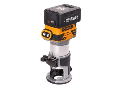 Import CR326-4.0Ah Battery 20V Brushless Cordless Router Trimmer Tools from chinese wholesale supplier and manufacturer